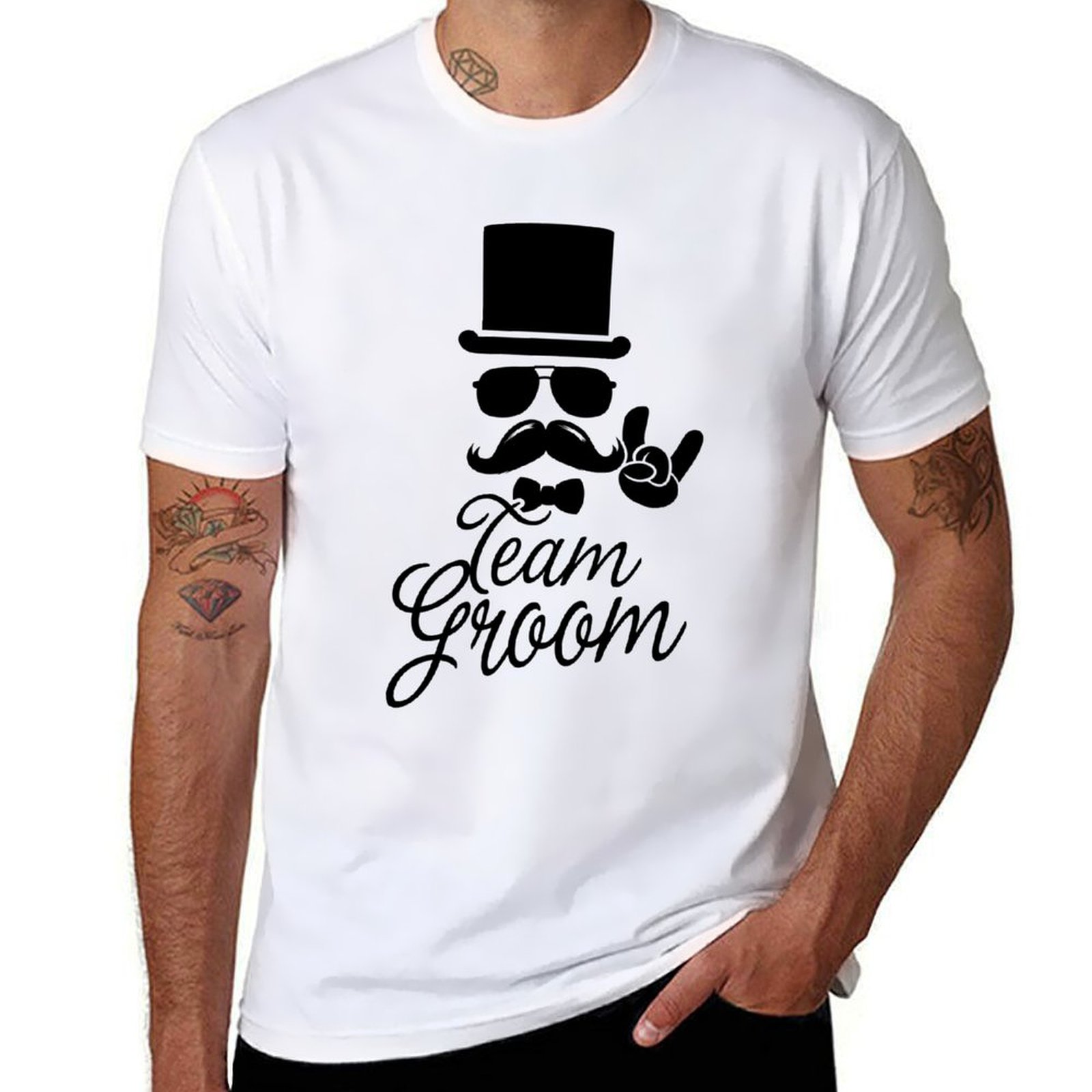 Men'S Grooming For Marriage - Engraçado vintage equipe noivo despedida de