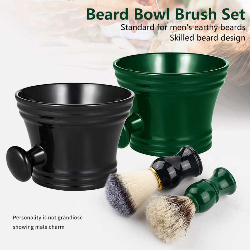 Shaving Bowl Soap - Tigela de plástico para barbear com
