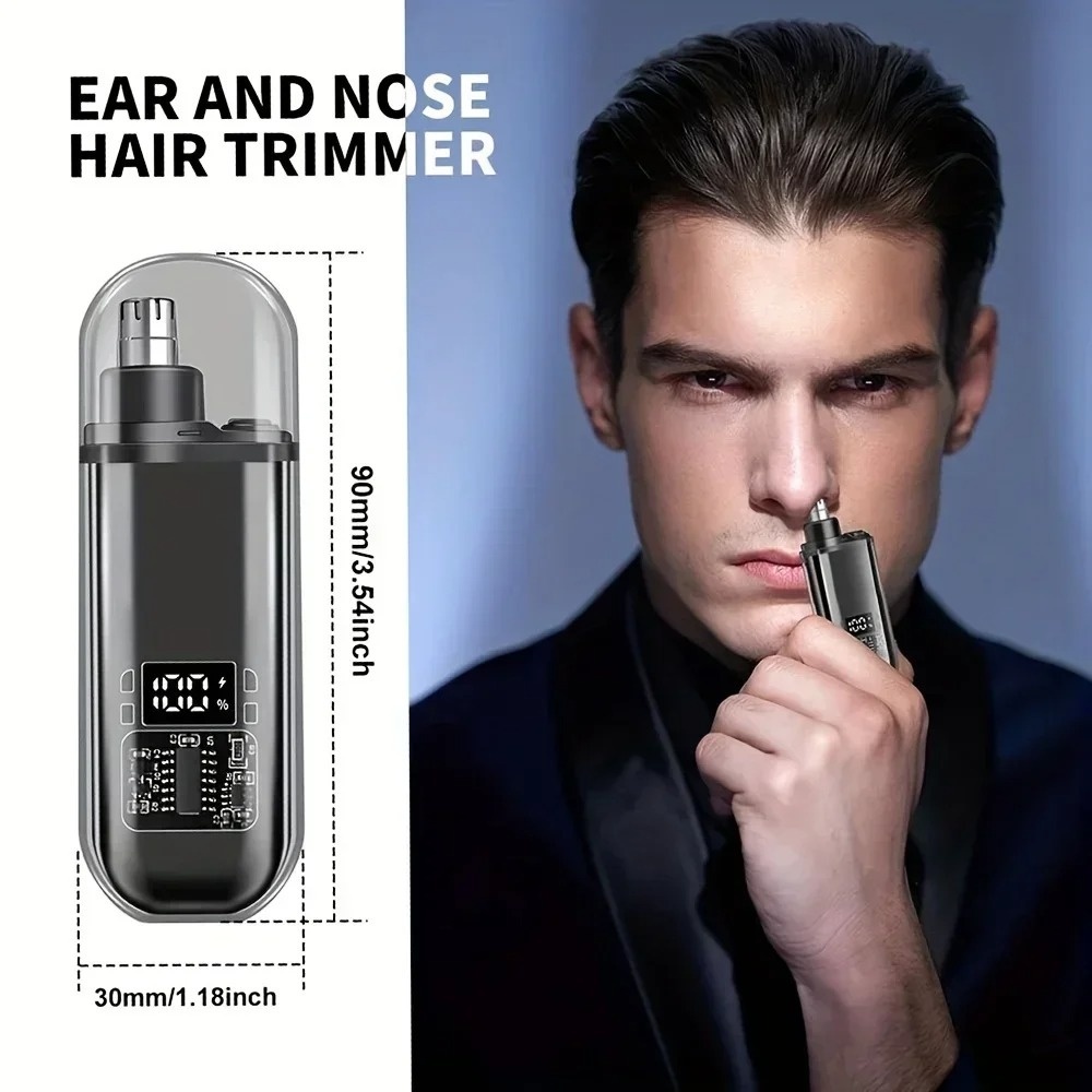 Mini Aparador Elétrico de Cabe - Men'S Grooming Nose Hair Trimmer avaliação e preço
