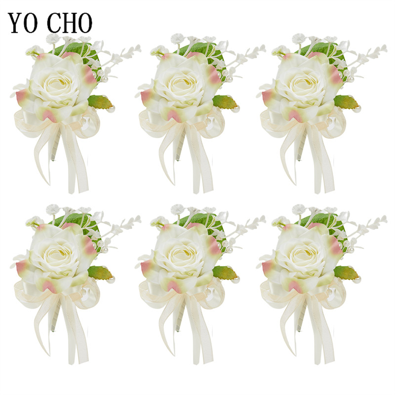Rosa artificial boutonniere no - Men'S Grooming For Marriage avaliação e preço