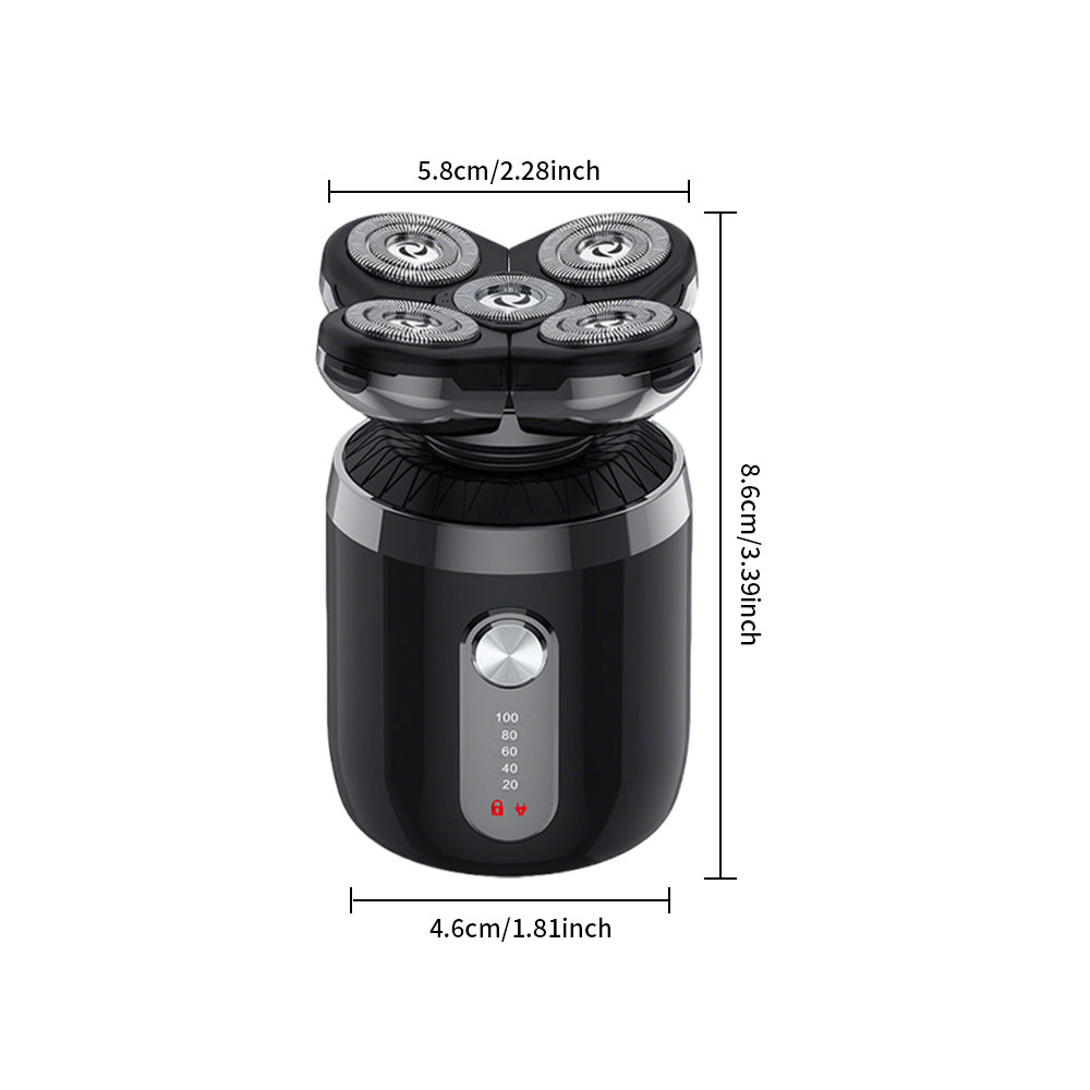 Barbeador Elétrico 5 em 1 com  - Men'S Grooming Nose Hair Trimmer avaliação e preço