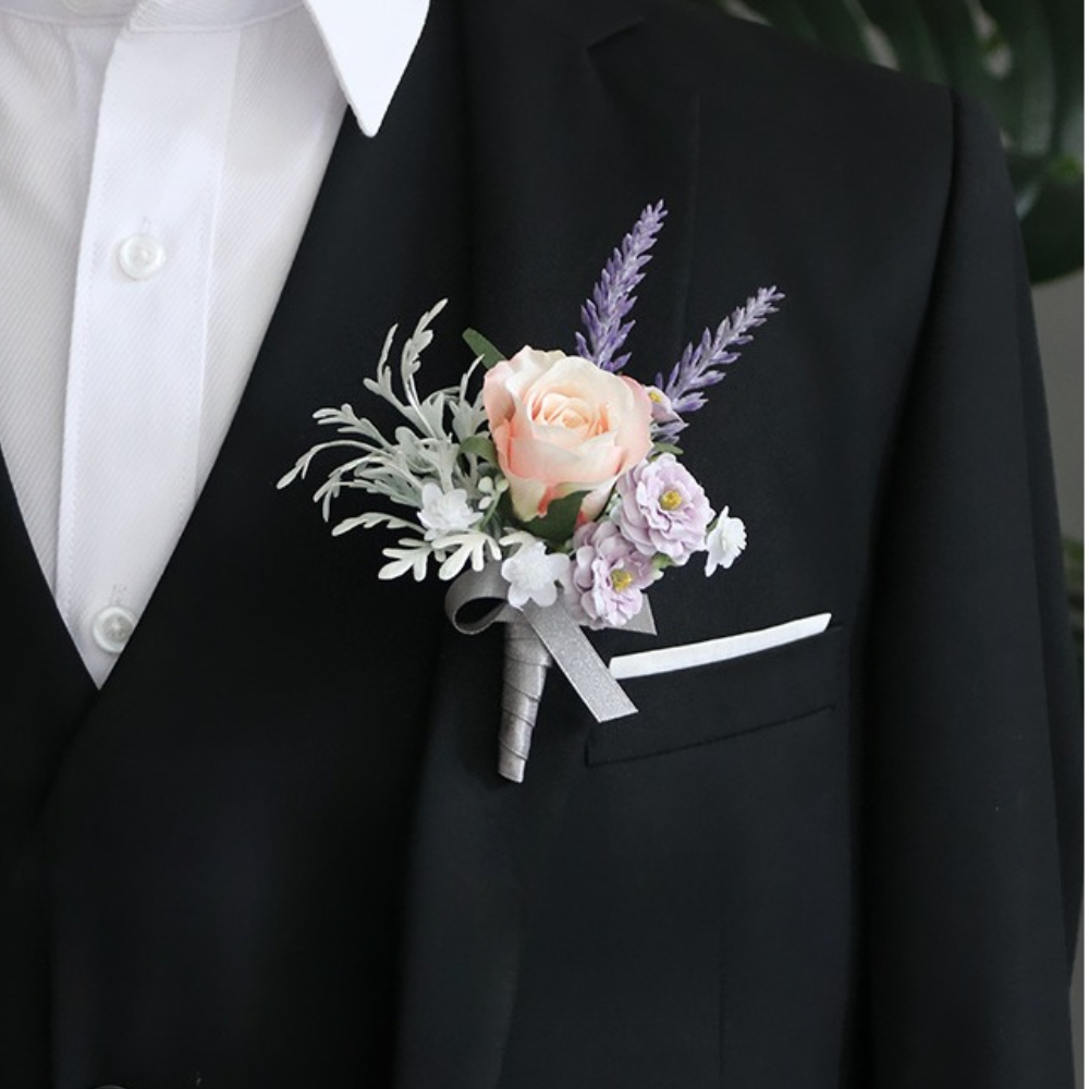 Noivo boutonniere decoração de - Men'S Grooming For Marriage avaliação e preço