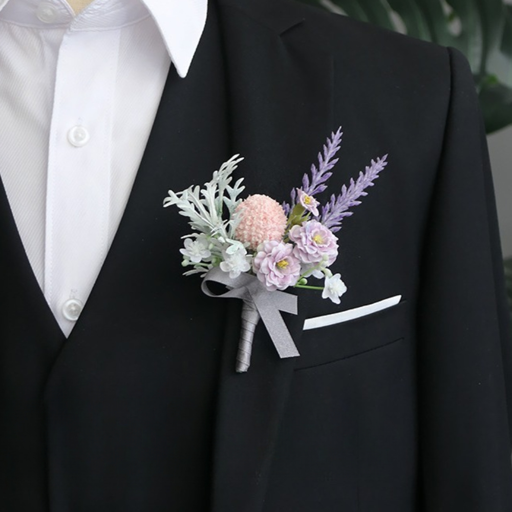 Noivo boutonniere decoração de - Men'S Grooming For Marriage avaliação e preço