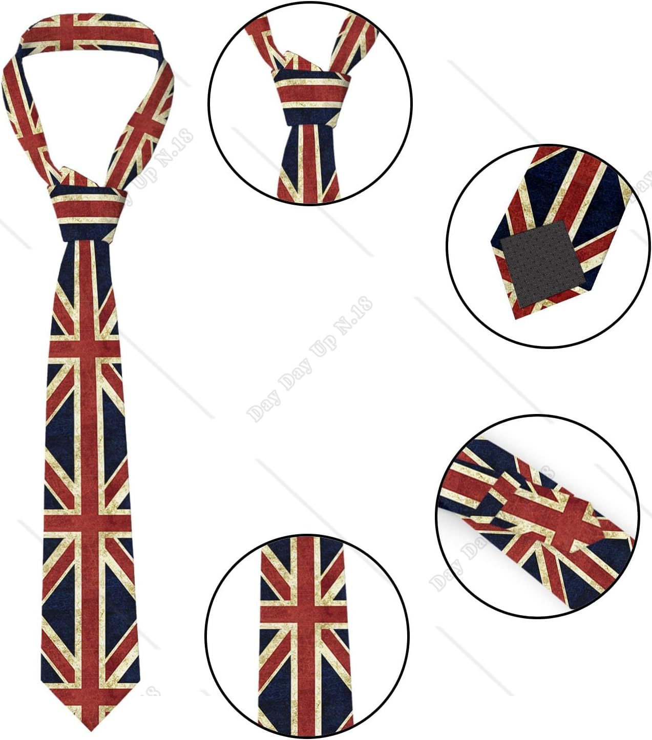 Gravata masculina com bandeira - Men'S Grooming Uk avaliação e preço