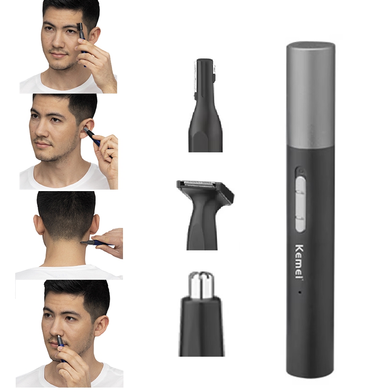 Aparador de Pelos Kemei Pro Re - Men'S Grooming Nose Hair Trimmer avaliação e preço