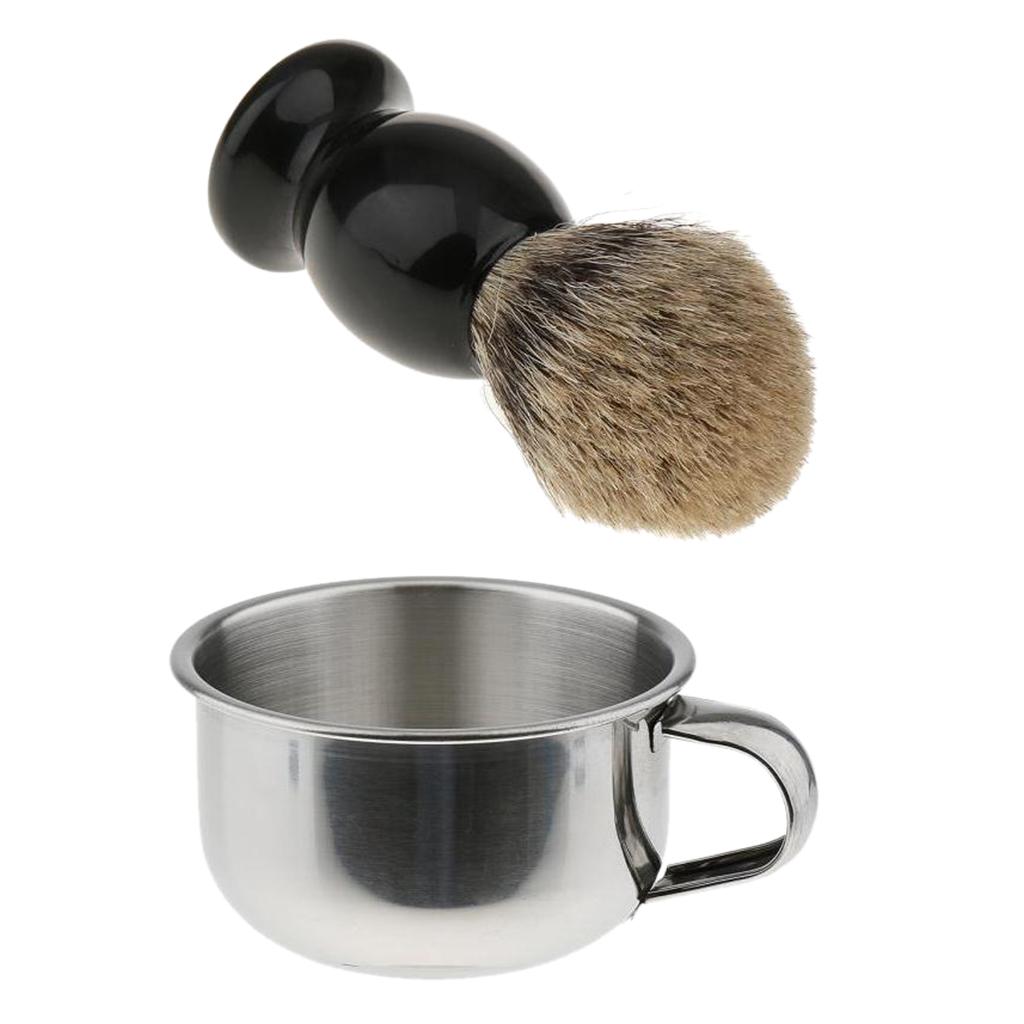 Conjunto de Pincel de Barba co - Shaving Bowl Soap avaliação e preço