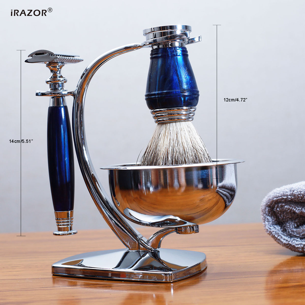 iRAZOR Kit de Barbear Masculin - Mens Grooming Kit Luxury avaliação e preço