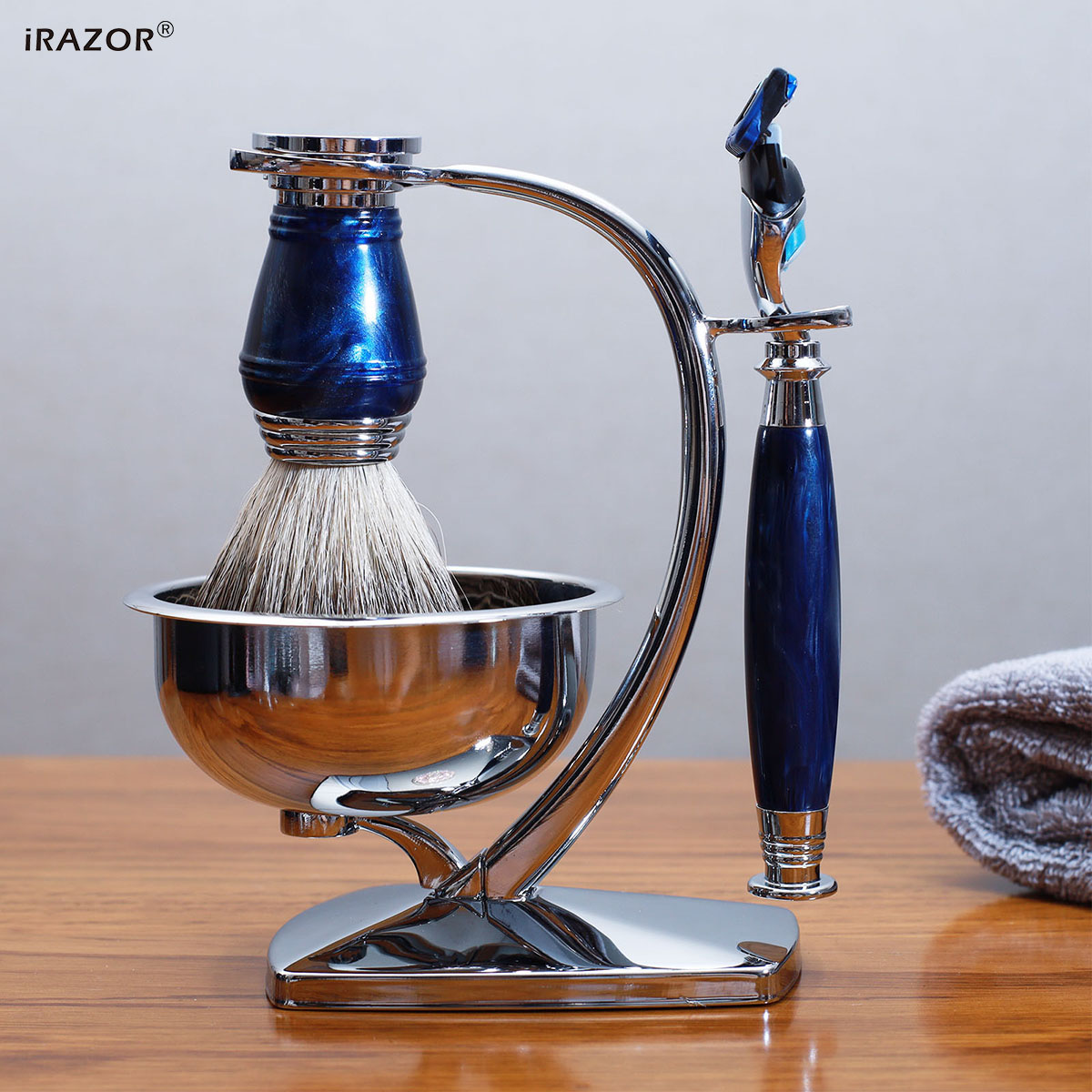 iRAZOR Kit de Barbear Masculin - Mens Grooming Kit Luxury avaliação e preço