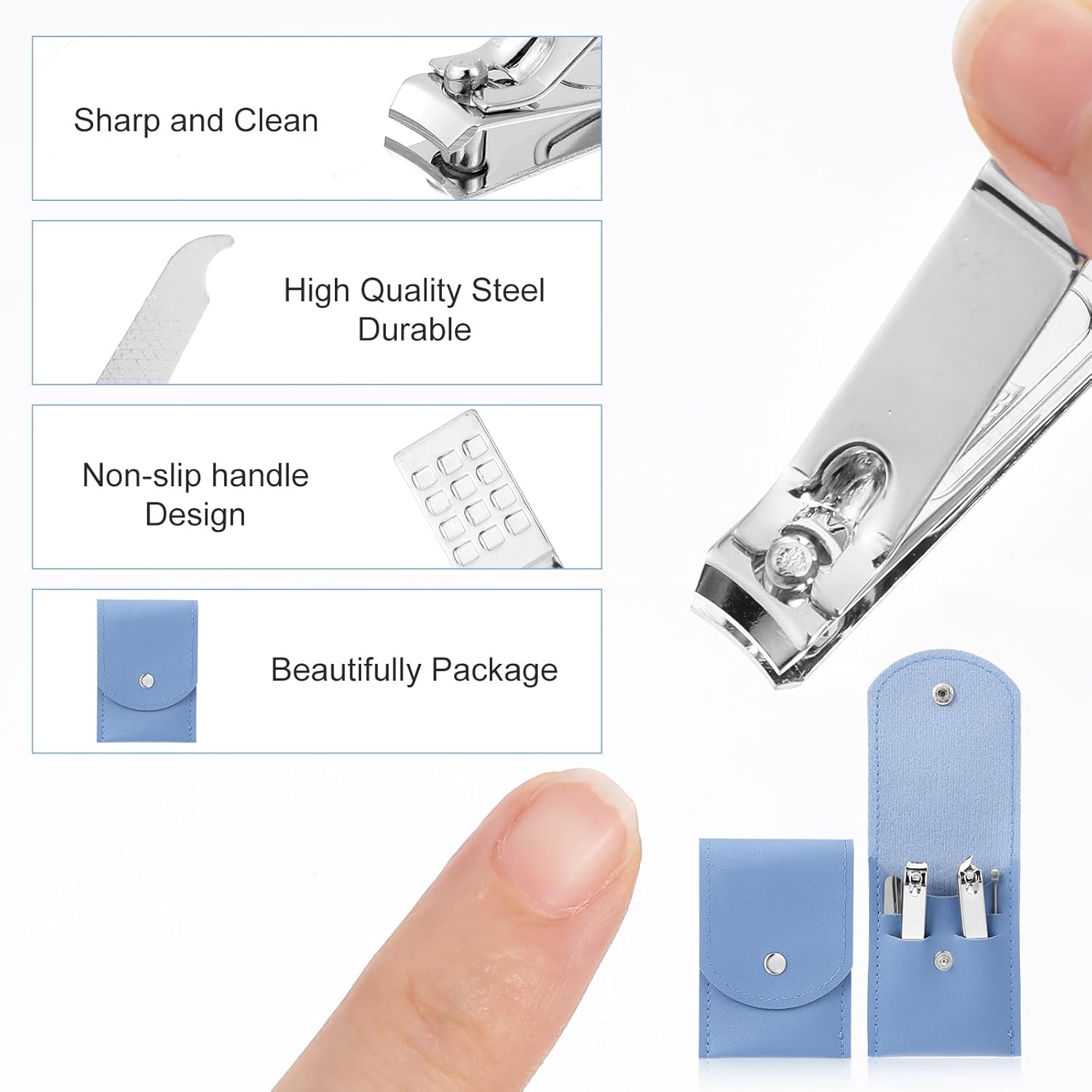 Conjunto de 4 Cortadores de Un - Men'S Grooming Fingernails avaliação e preço