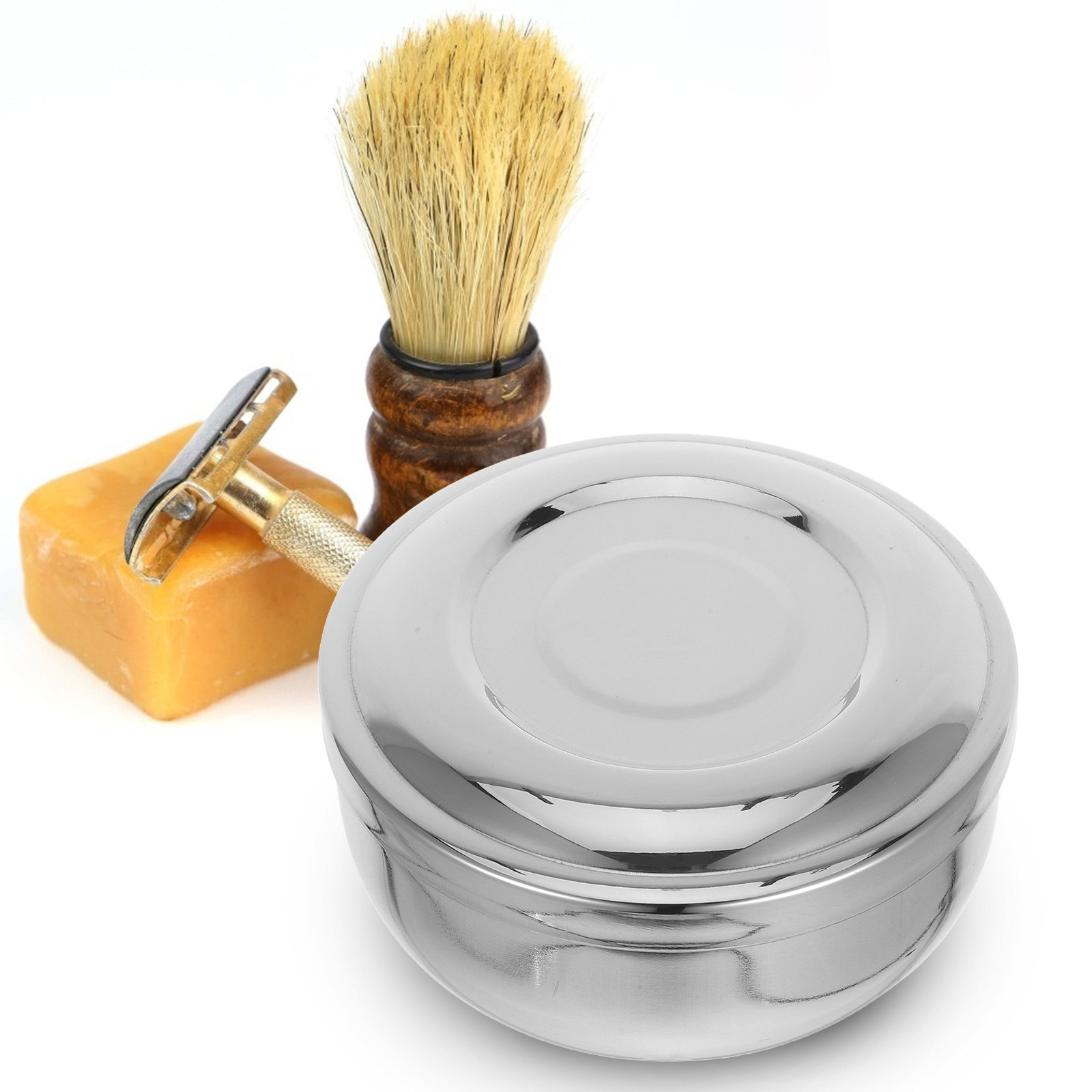 Tigela de Barbear com Tampa pa - Shaving Bowl Soap avaliação e preço